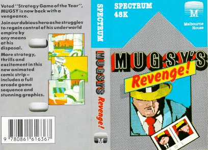 Mugsy's Revenge box art for ZX Spectrum